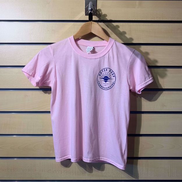 Outer Reef Kids T-Shirt - Light Pink