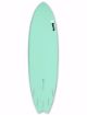 Torq Mod Fish surfboard 7ft 2 - Sea Green/White/Pinline