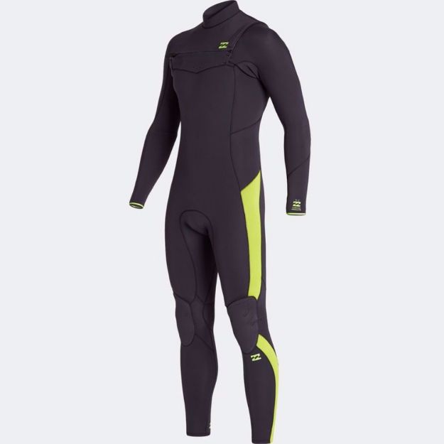 4/3mm Furnace Absolute GBS - Chest Zip Wetsuit - Lime