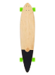 Two Bare Feet "The Ribeira" 44in Canadian Maple Longboard Skateboard Complete (Green Wheels)