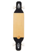 The Flores 42in Canadian Maple Longboard Skateboard Complete (White Wheels)