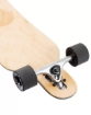 The Santa Maria 42in Canadian Maple Longboard Skateboard Complete (Black Wheels)