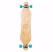 The Santa Maria 42in Canadian Maple Longboard Skateboard Complete (Blue Wheels)
