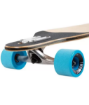 The Santa Maria 42in Canadian Maple Longboard Skateboard Complete (Blue Wheels)