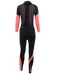 Billabong Womens Launch GBS 4/3 Wetsuit - Black Cherry back