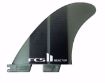 FCS II Reactor Neo Glass Medium Charcoal Gradient Tri Fins