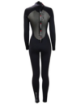 Womens Sola Wetsuits 3/2 Ignite - Volcanic Black back