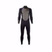 2021 Sola Mens Fusion 3/2 Back Zip Wetsuit - Black