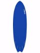 Torq Mod Fish surfboard 6ft 3 - Navy Blue/Pinline/White Deck