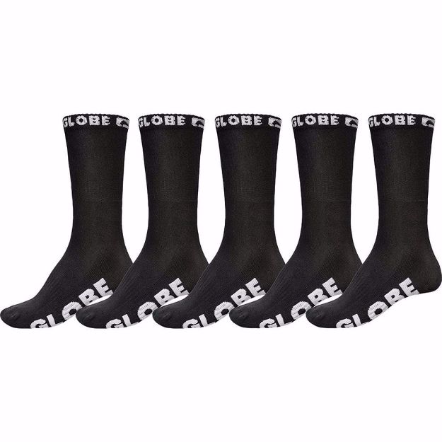 Blackout Sock 5 Pack Black