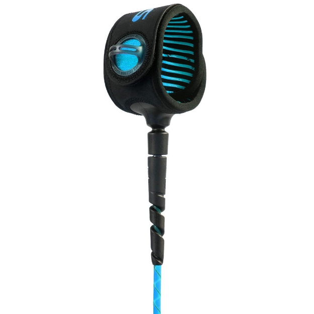 Picture of FCS FREEDOM HELIX LEASH - ALL ROUND - Blue/Black