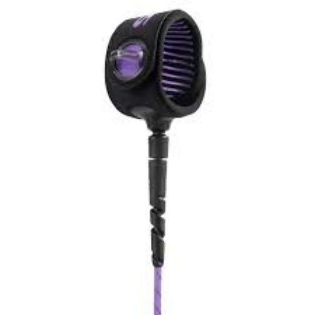 Picture of FCS FREEDOM HELIX LEASH 6ft - ALL ROUND - Purple/Black