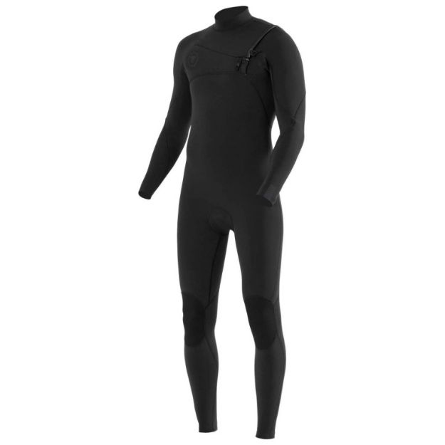 Vissla 7 Seas 3-2 Chest Zip Full Suit -Stealth | Men's Wetsuit 